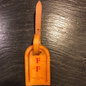 Louis Vuitton luggage tag